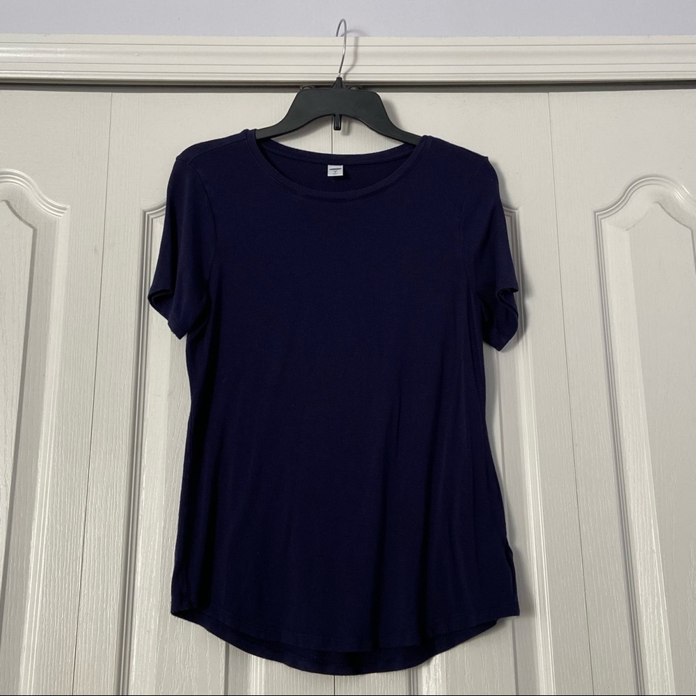 Old Navy Blue Luxe Top (S)